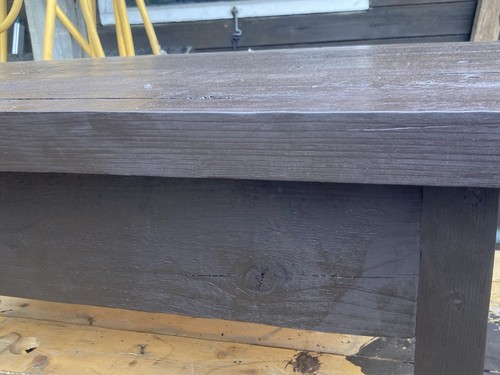 Rustic solid wood - solid, coffee