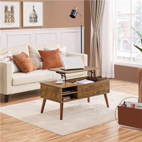 Lift top coffee table - top,