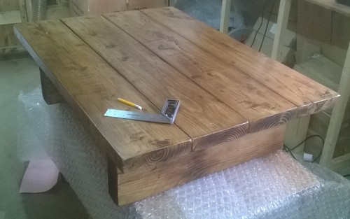 Large coffee table - coffee, x