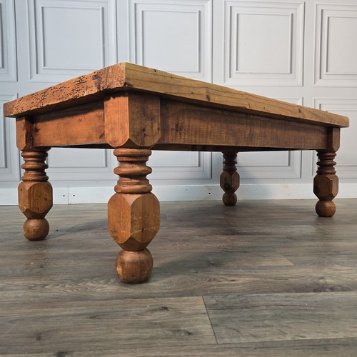 Reclaimed pine coffee table - pine,
