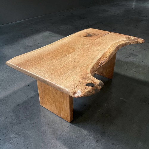 Handmade rustic solid burr - rustic, oak