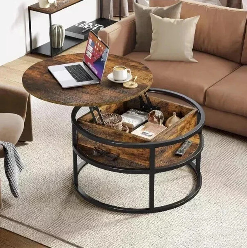 Rustic wooden coffee - coffee, table