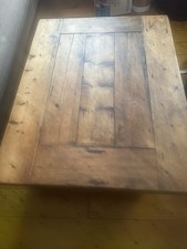 Solid Wood Coffee Table Rustic